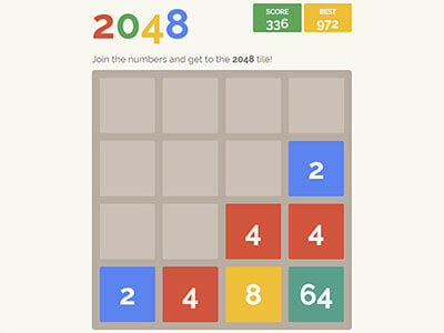 Trò chơi 2048 của Google