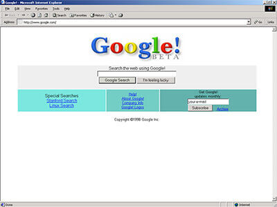 Google năm 1998